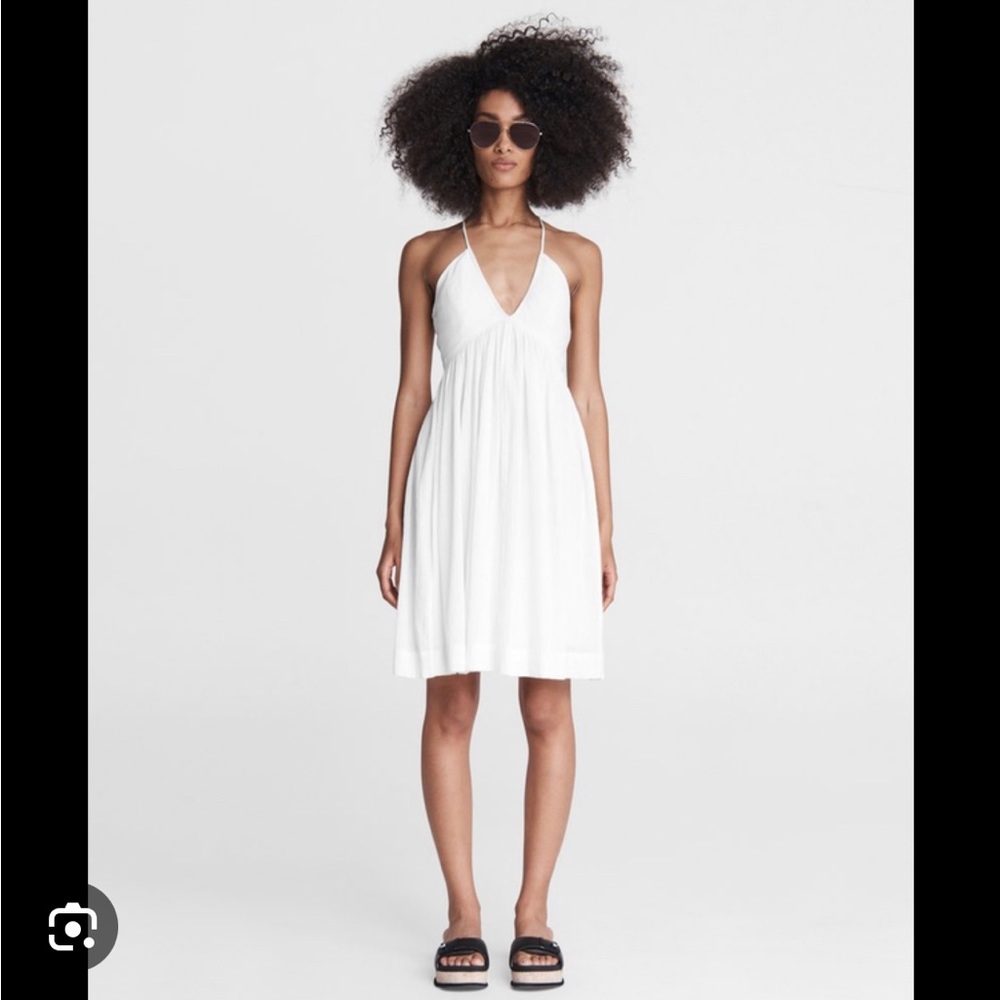 Rag & bone Mimi mini dress white us2